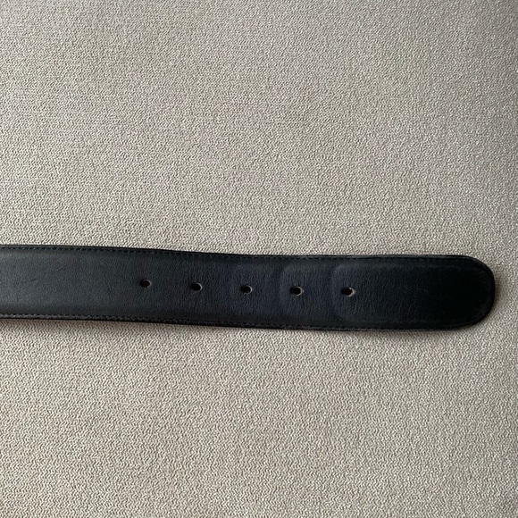 Vintage 90's Coach 8500 Women's Belt - Medium - Navy - Picture 4 of 6